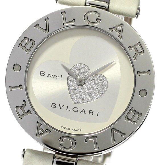 BVLGARI B-zero1 BZ35S Double Heart Diamond Quartz Ladies Watch_696678 - Picture 2 of 7
